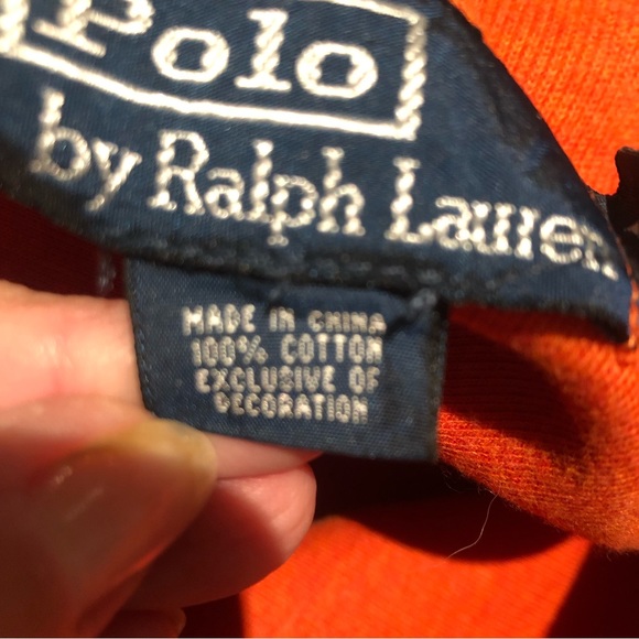 Polo by Ralph Lauren mens 1/4 zip sweater - Picture 5 of 5